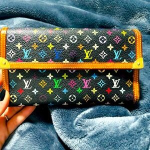 Multicolor Louis Vuitton Long Wallet